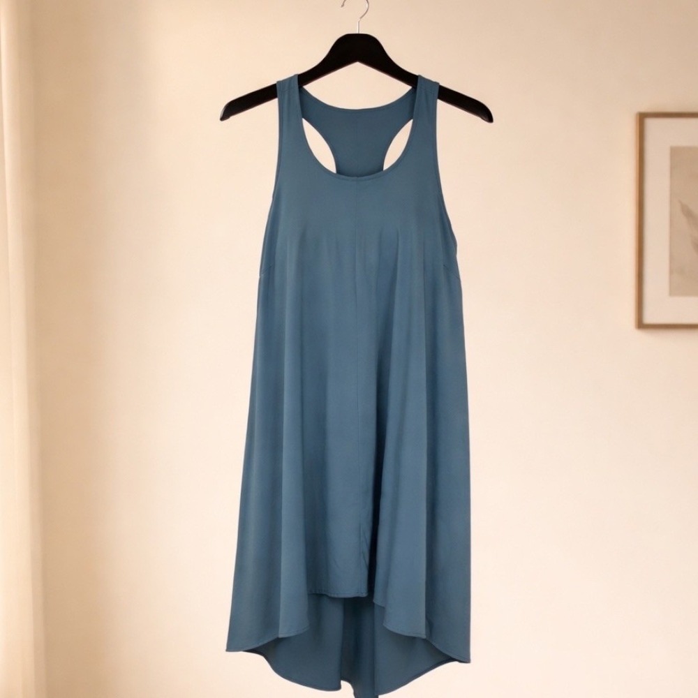 Halara NWT Breezeful RacerPocket High Low Flowy Midi Quick Dry Casual Travel M